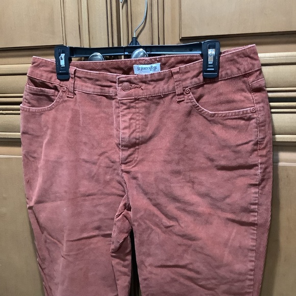 ST JOHNS BAY RUST CORD PANTS - Picture 4 of 4